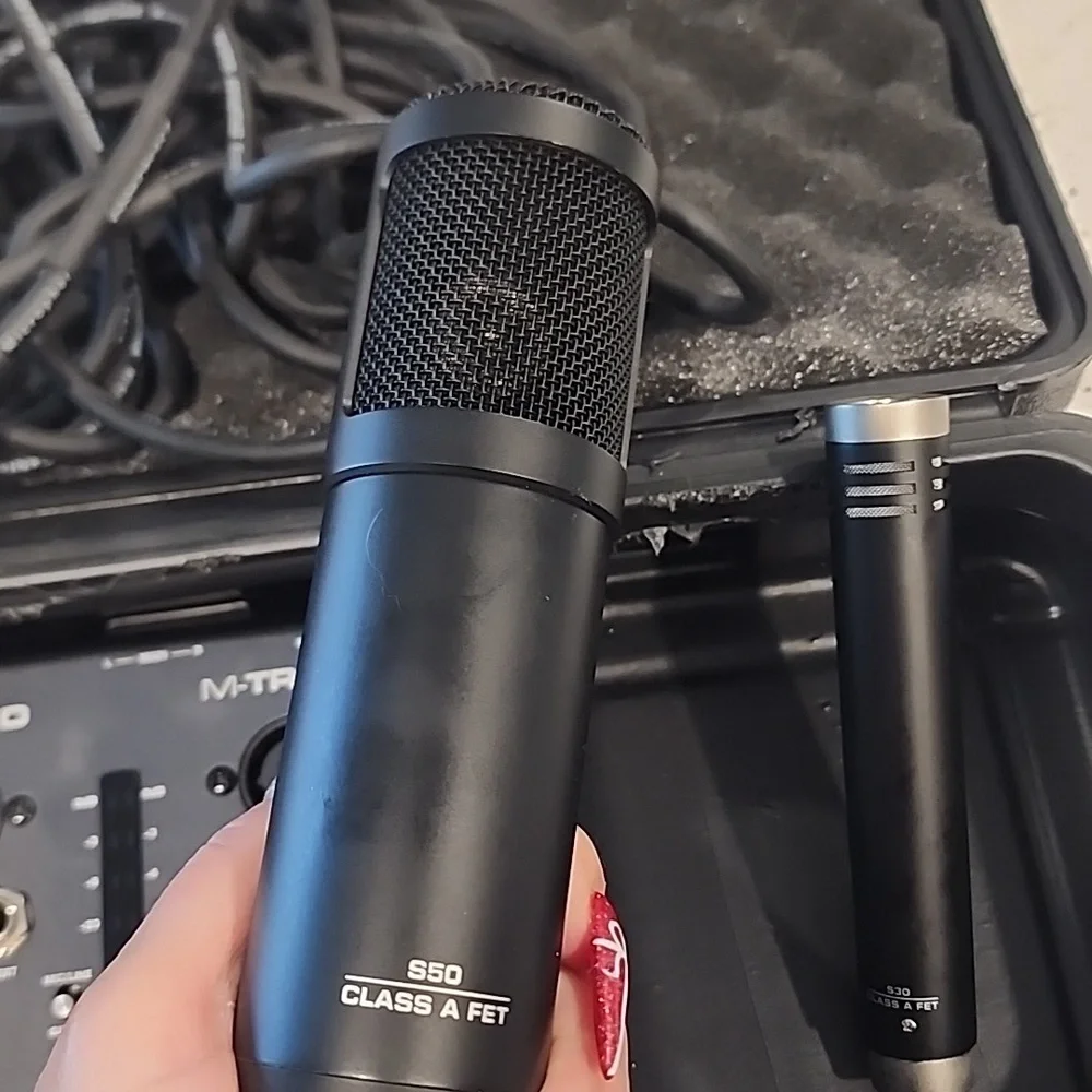 STERLING AUDIO S50 MICROPHONE SET WITH CASE - Picture 7 of 10